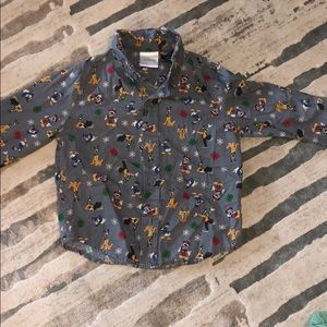 Long sleeve dress shirt for boys
